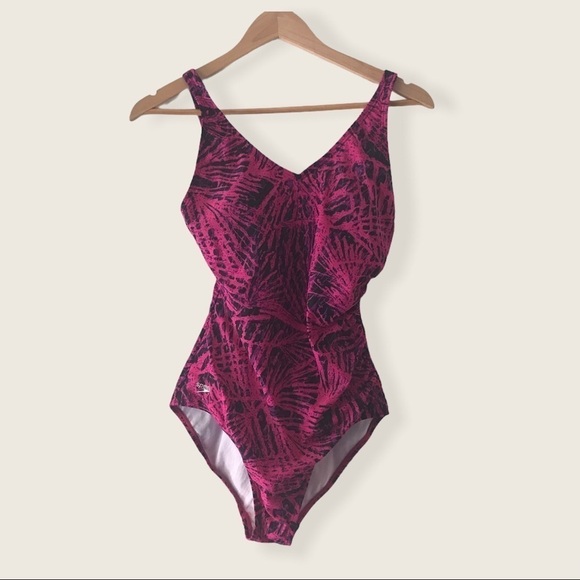 Speedo Women’s One Piece Swimsuit. Size 10 - Picture 1 of 11